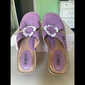 Born sandals with flower detail